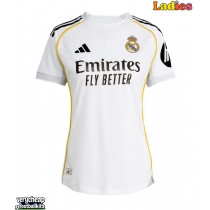 Real Madrid Dean Huijsen #24 Replica Home Shirt Ladies 2025-26 Short Sleeve